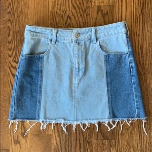 Pacsun denim skirt